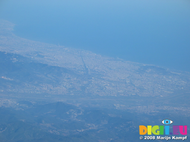 21308 Barcelona from the plane